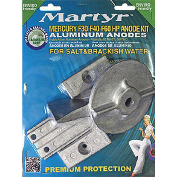Martyr - Anode Kits - Martyr Aluminium Mercury