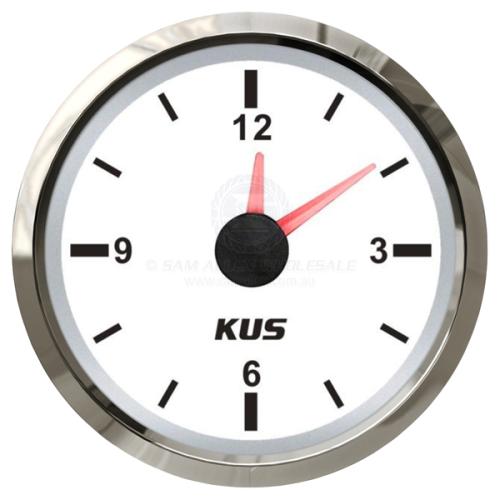 KUS Gauges - Clock 12Hr