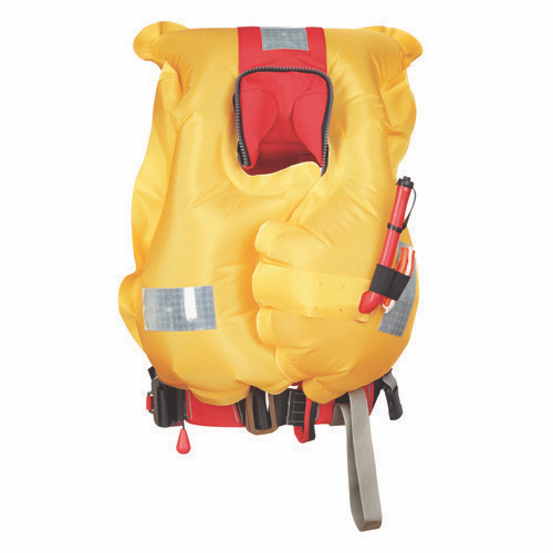 Crewsaver - Crewfit 150N Junior Lifejacket - Auto- Harness - Fiery Red