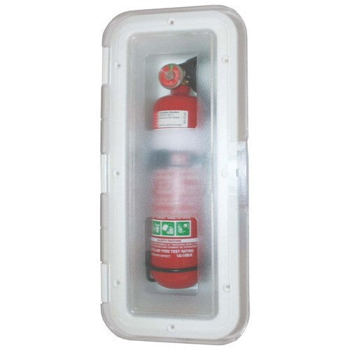 FIRE EXT BOX 1KG CLEARLID