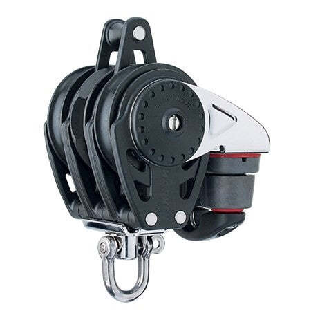 75mm Triple Ratchamatic® Block - Swivel, Becket, Cam Cleat