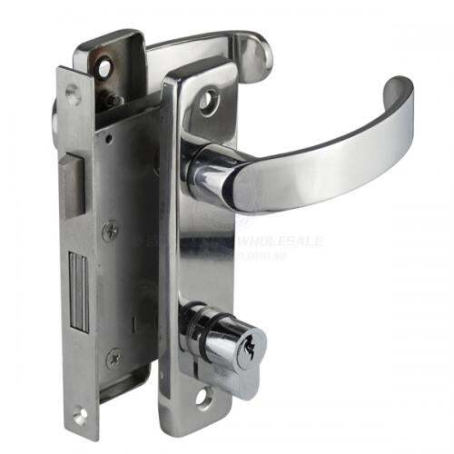Stainless Steel Lockable Door Handle