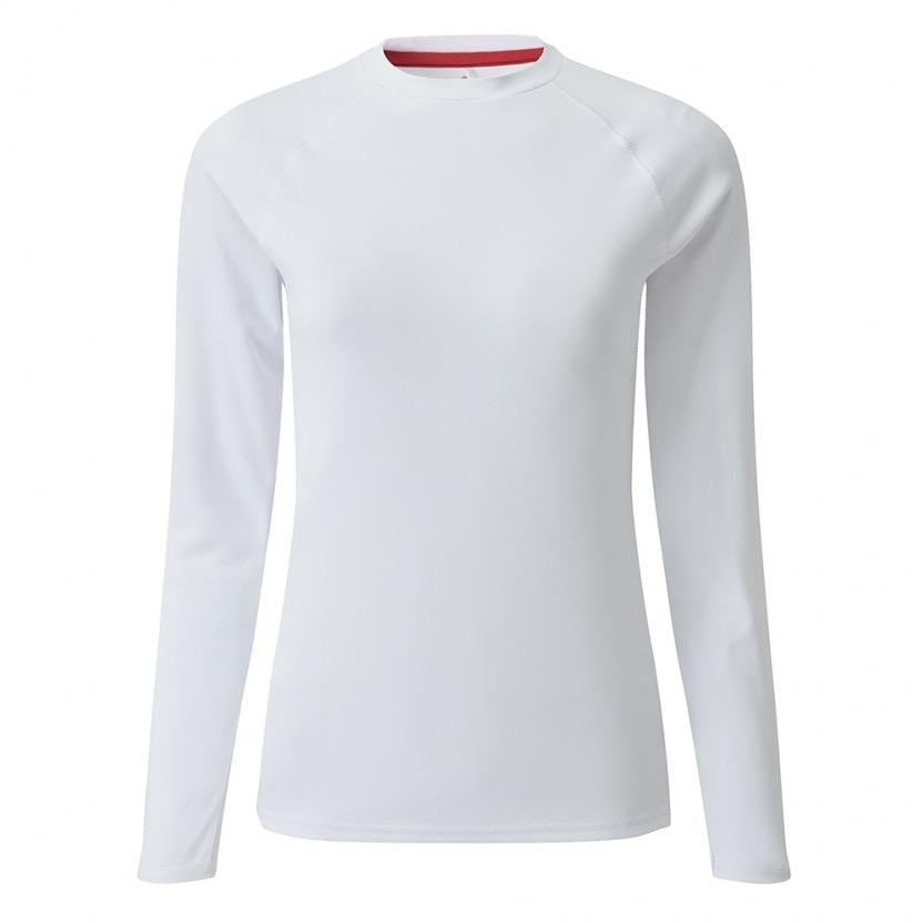 Gill - Womens UV Tec Long Sleeve Tee - White