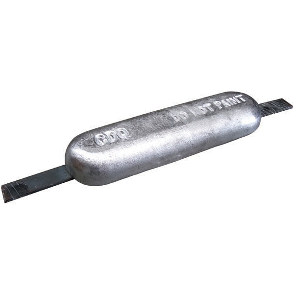 Sam Allen - Anodes - Aluminium Oblong Block With Steel Strap