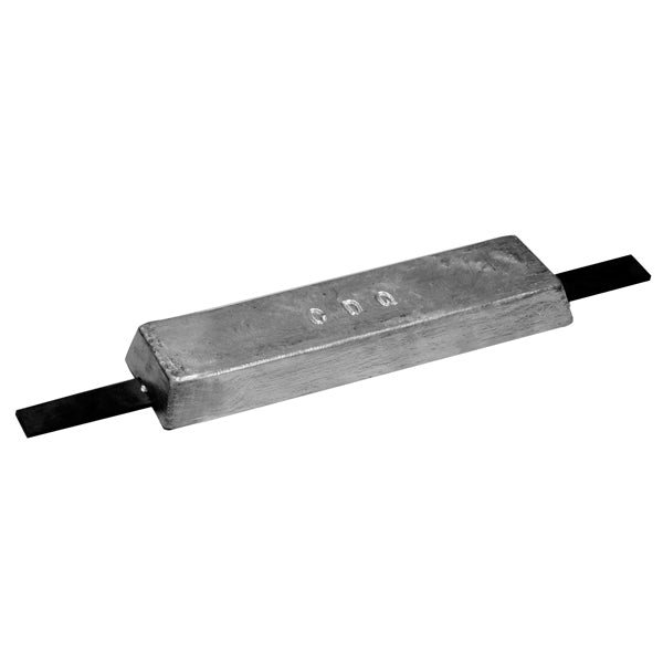 Sam Allen - Anodes - Aluminium Rectangle Block With Steel Strap
