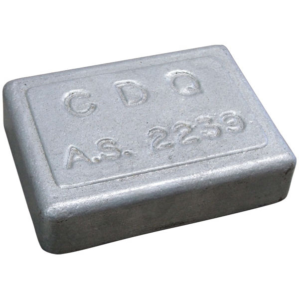 Sam Allen - Anodes - Zinc Plain Square & Rectangle Block