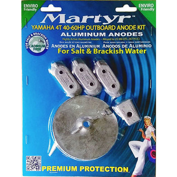 Martyr - Anode Kits - Martyr Aluminium Yamaha