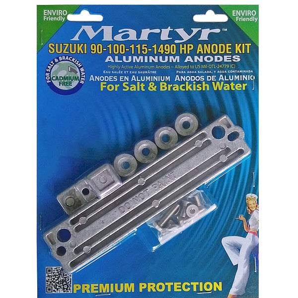 Martyr - Anode Kits - Martyr Aluminium Suzuki