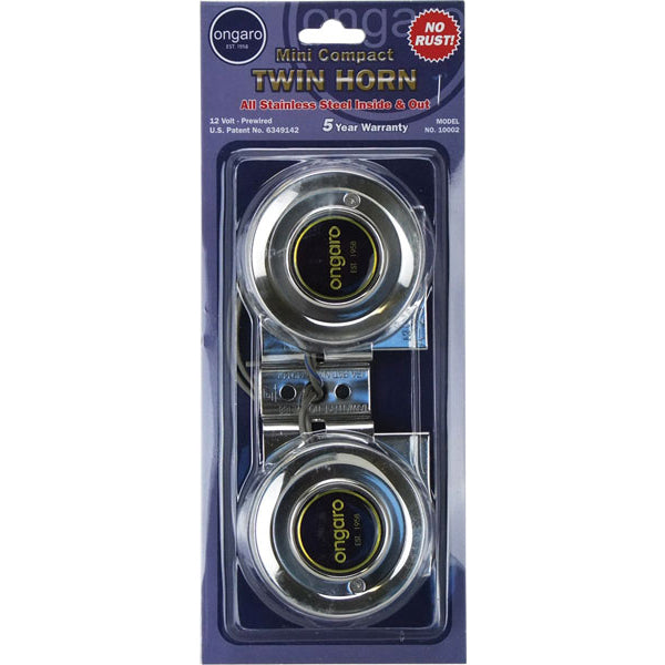 Ongaro - Horns - Flush Mount - Stainless Steel