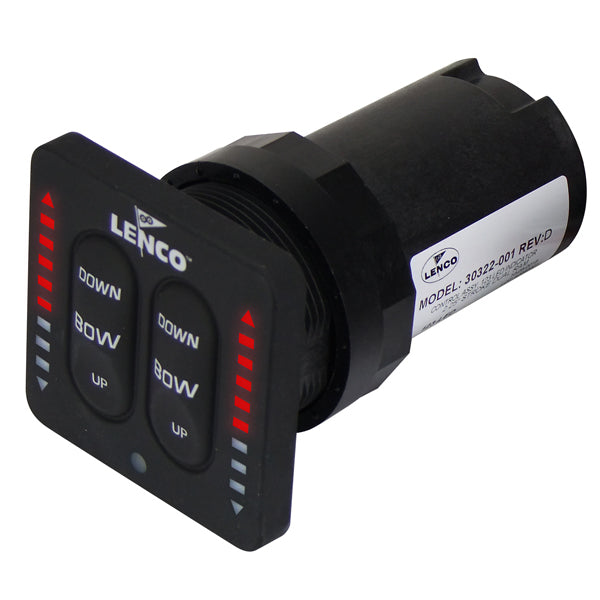 Lenco - Lenco Trim Tab Switch Kit - Led Indicator Integrated Dual Actuator