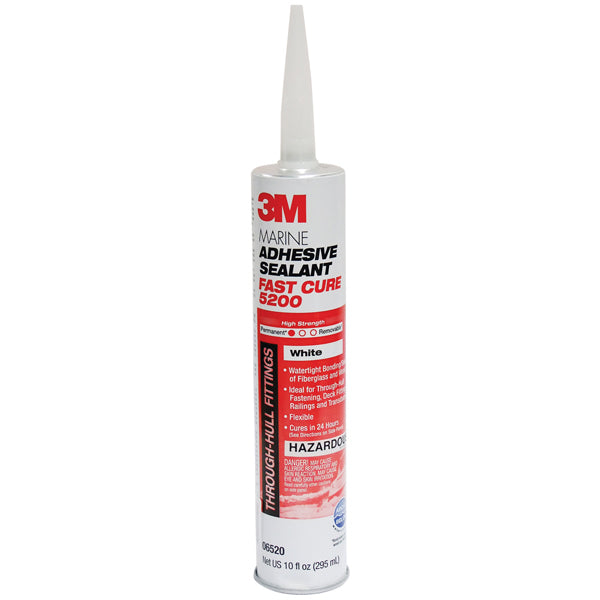 3M - 3M Marine Adhesive Sealant Fast Cure 5200