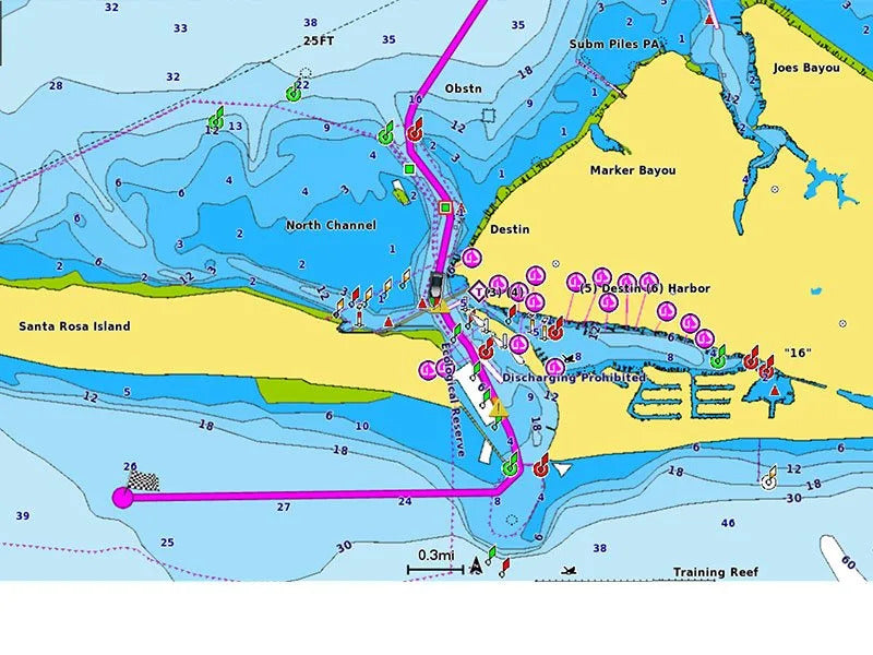 Navionics+ Marine Charts
