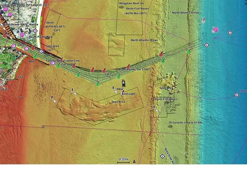 Navionics+ Marine Charts