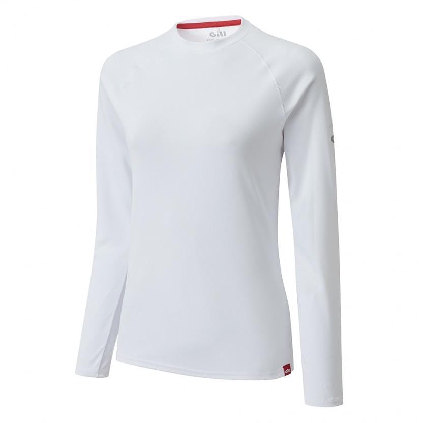 Gill - Womens UV Tec Long Sleeve Tee - White