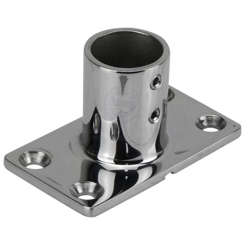 Stanchion Base Stainless Steel