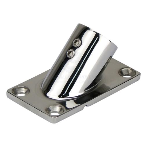 Stanchion Base Stainless Steel