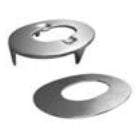 Turn Button - Eyelet & Backing Plate