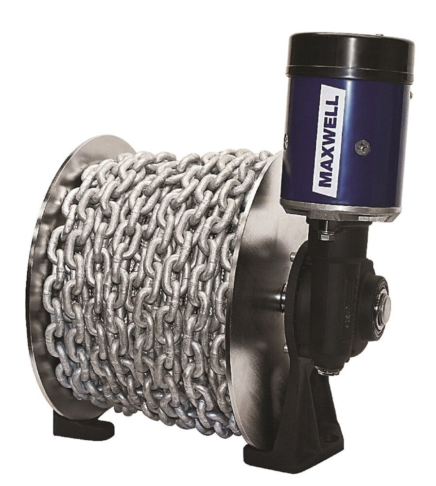 Tasman 8-6 24V Drum Winch Incl Rode 160m