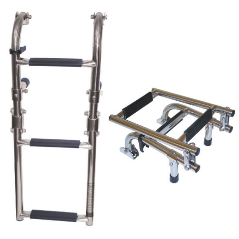 Mini Stainless Steel 3 Step Ladder