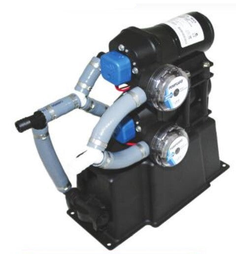 Jabsco Dual Max Fresh Water Pressure Pump System 12V
