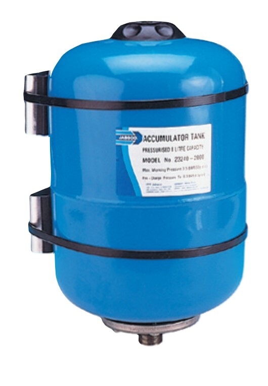 Pressurised 8 Litre Accumulator Tank