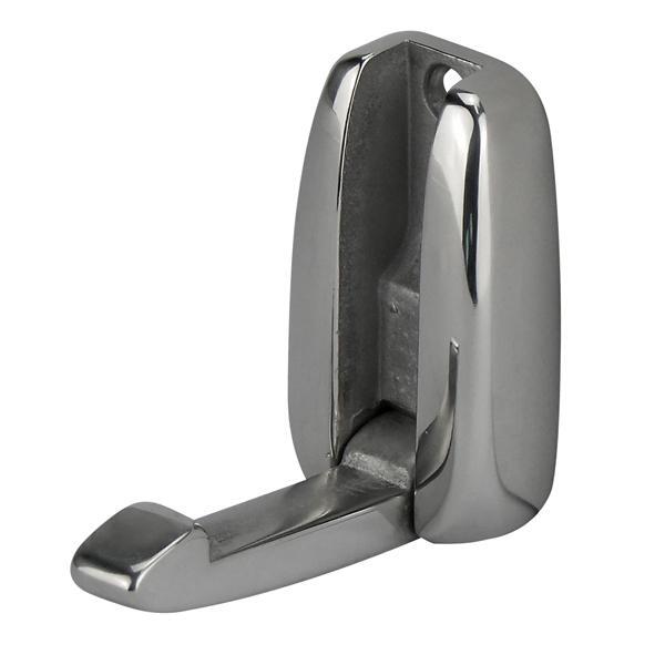 Coat Hook - Folding Stainless Steel