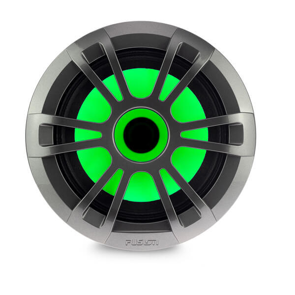 EL Series 6.5" 80 Watt Full Range Shallow Mount Marine Speakers with LEDs (EL-FL651SPG)
