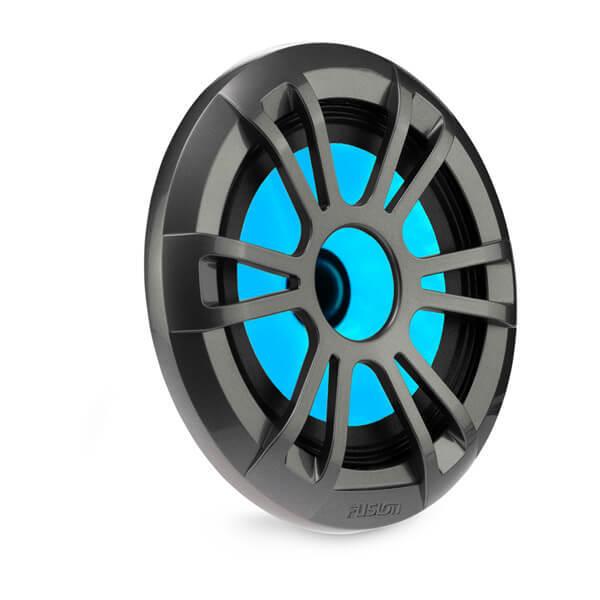 EL Series 6.5" 80 Watt Full Range Shallow Mount Marine Speakers with LEDs (EL-FL651SPG)