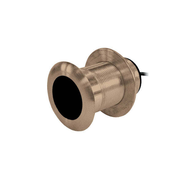 B117 600W Depth Low Profile Bronze Through Hull Transducer