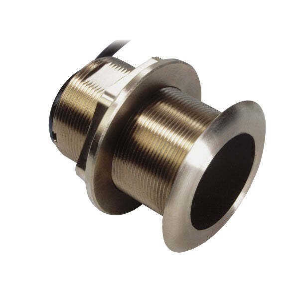 B164 1000W Depth & Temp Bronze Transducer 0° 50/200 Khz Flush (8 Pin)