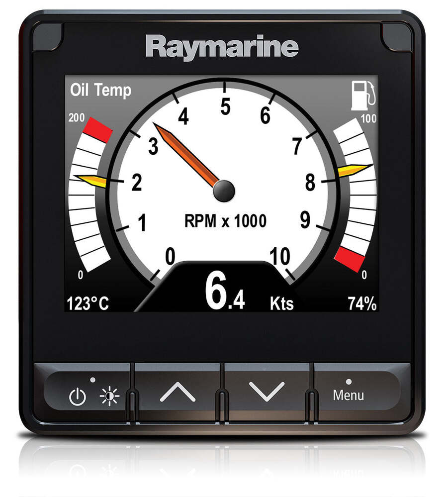 i70s System Pack (i70s Colour instrument & Wind, Depth/Temp and Speed txducers, iTC-5, 3M backbone, 5 Way Connector, STng power cable & 2 backbone ter