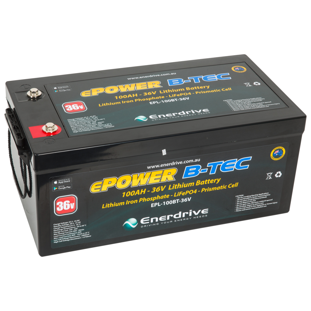 ePower B-Tec 36V 100Ah Lithium Battery