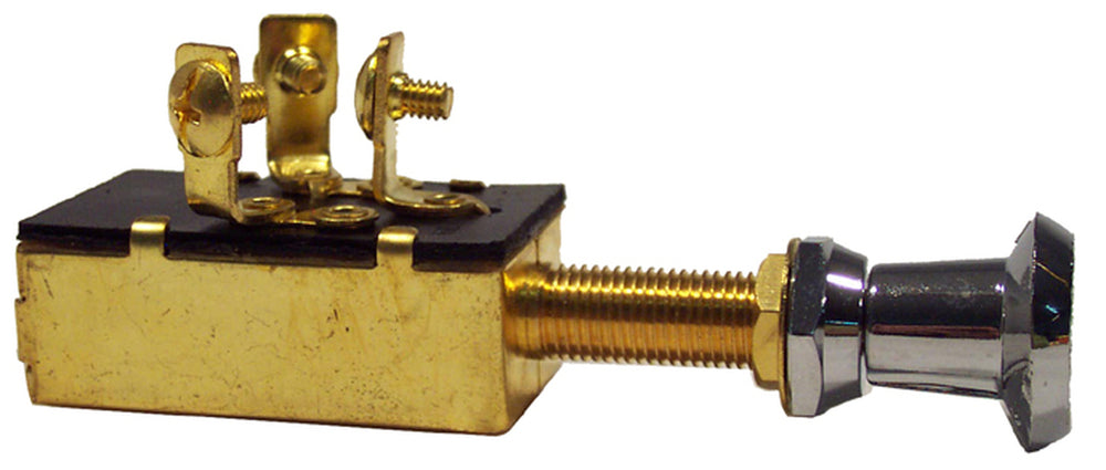 Push/Pull Brass Switch 3 Position