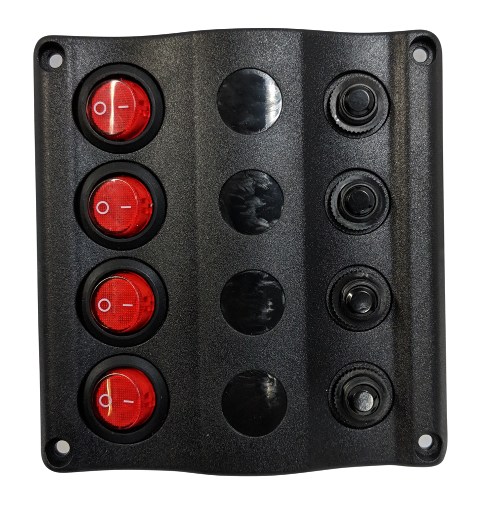 4 GANG SWITCH PANEL PLUSCB