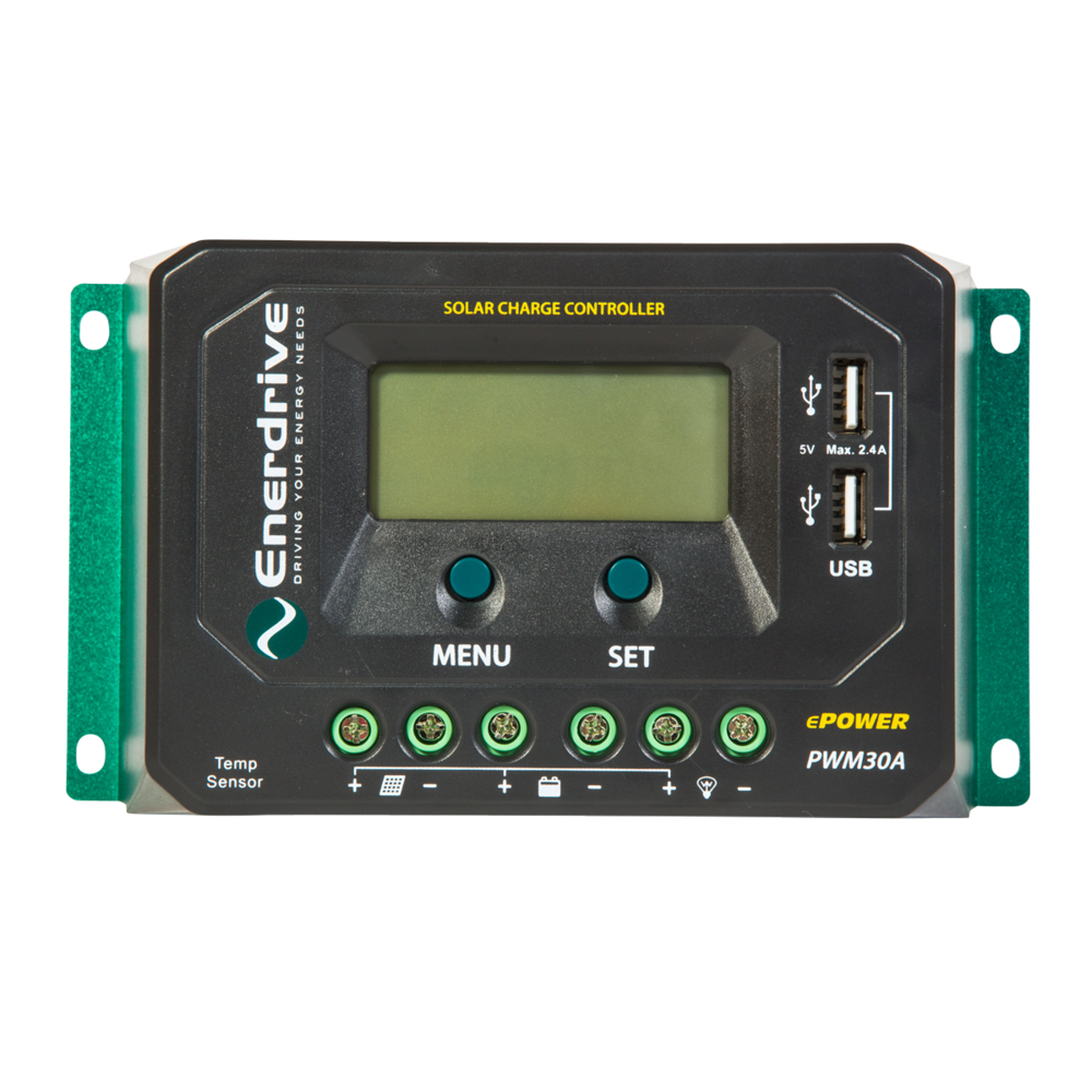 PWM Solar Charge Controller 30A 12V 24V