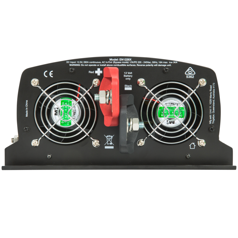 ePower 2600W 12V Inverter with Transfer Switch