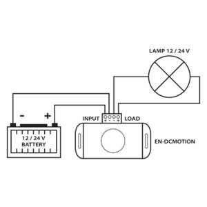 DC Motion Sensor Switch