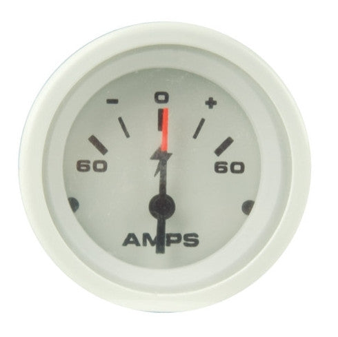 VEETHREE AMMETER 60 - 0 - 60 WHITE