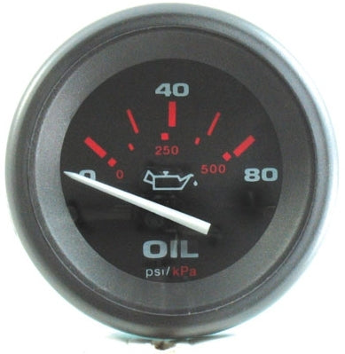 VEETHREE OIL PRESSURE GAUGE BLACK