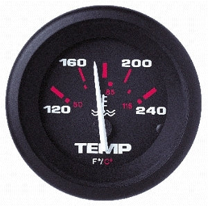 VEETHREE WATER TEMP GAUGE BLACK