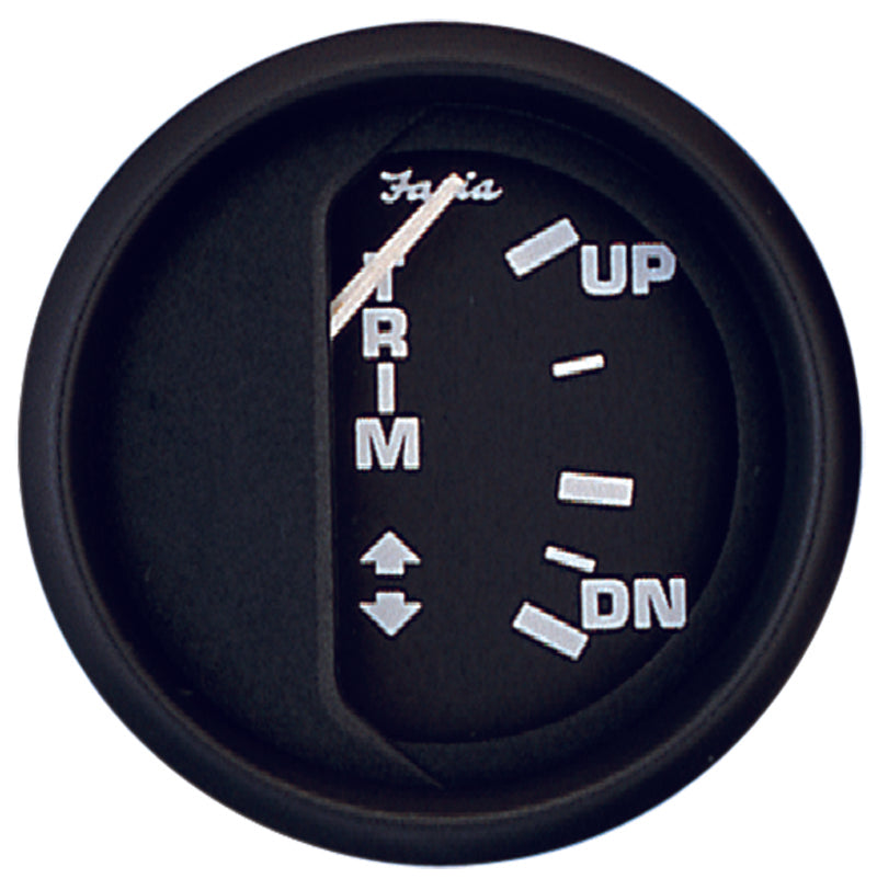 Euro 2" Trim gauge to suit Merc/Yamaha