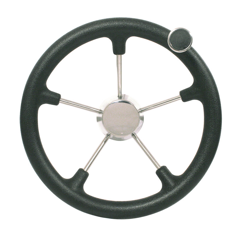 13.8" Stainless Steering Wheel