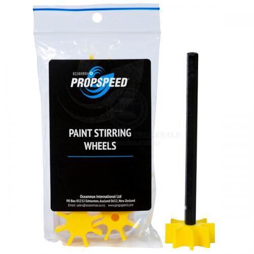 Paint Stirring Wheels - 10 Wheels + 1 Shaft