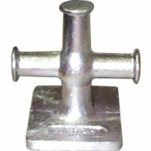 80mm Alloy Cross Bollard