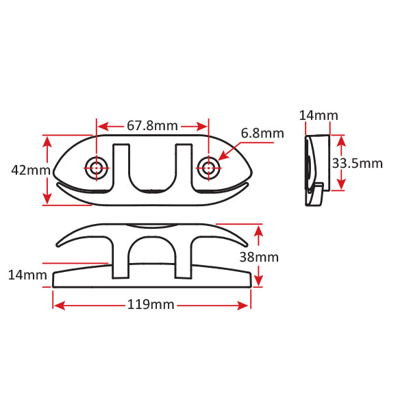 Relaxn Fold Down Cleat