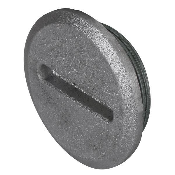 Deck Fillers - Slotted Cap 1-3/4" Bsp Alloy