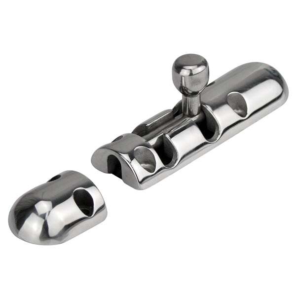 Barrel Bolt - Anti Rattle Rounded Stainless Steel
