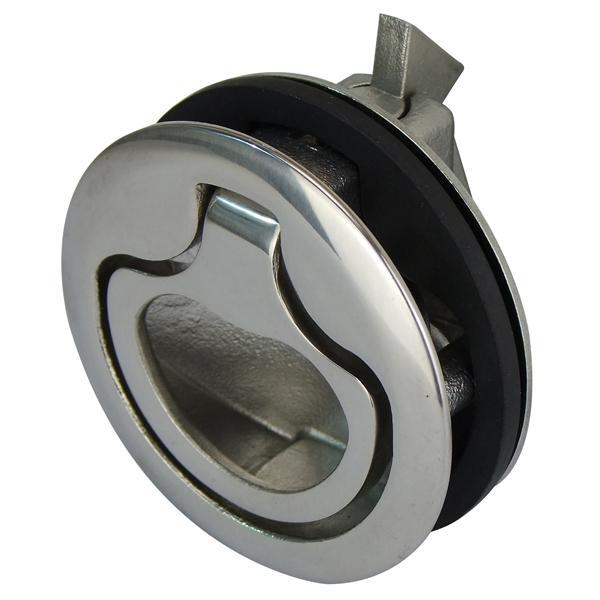 Pull Catches - Round Flush Stainless Steel