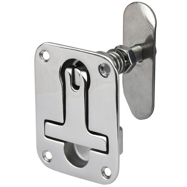 Latch - Heavy Duty Compression Recessed Stainless Steel