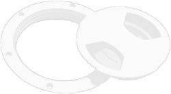 Inspection Port White - 5" ID